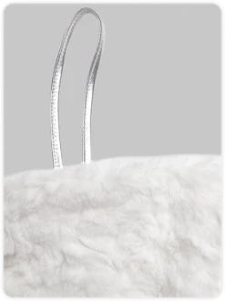 Kollyy Y2k White Sherpa Top Tank Top & Cami -Tops Sales d5be4cdd684049ba7b781bd1d8ef7a06