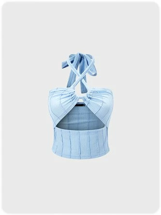 Kollyy Casual Blue Top Tank Top & Cami 1 Kollyy Casual Blue Top Tank Top & Cami