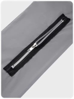 Kollyy Street Gray 3M Buckle Top Outwear -Tops Sales d75f2636c3b63bef19557cb98574f931