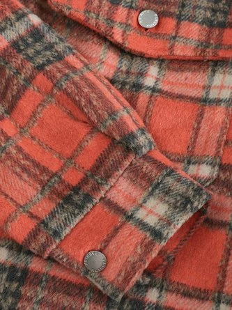 Kollyy Casual Red Brown Top Outwear 2 Kollyy Casual Red Brown Top Outwear - Image 2