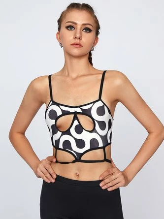 Kollyy White Top Tank Top & Cami 2 Kollyy White Top Tank Top & Cami - Image 2