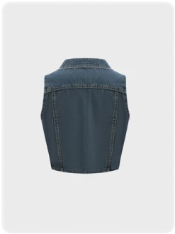 Kollyy Street Blue V-Neck Pockets Ombre Vintage Top Tank Top & Cami -Tops Sales da0ad0993be4df82f97402858e473772