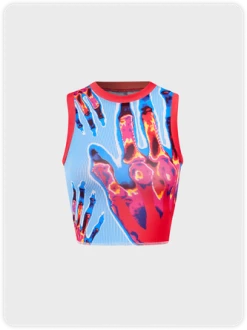 Kollyy Casual Multicolor Top Tank Top & Cami