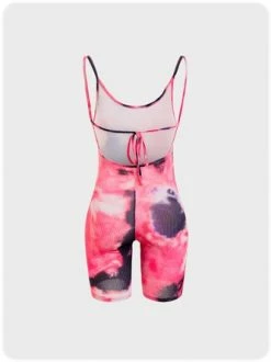 Kollyy Street Blue Spaghetti Strap Tie Dye Top Jumpsuit -Tops Sales dbe7ab9015ea470c4ac0093f51b351ba