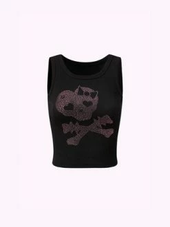 Kollyy Black Top Tank Top & Cami