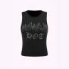 Kollyy Fashion Black Top Tank Top & Cami
