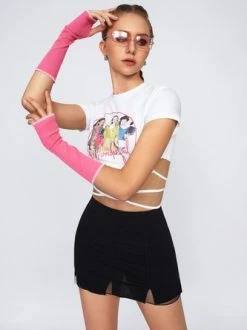 Kollyy Fashion White Top T-Shirt 12 Kollyy Fashion White Top T-Shirt -Tops Sales e27eed83b591d016333fb9806162fbde