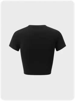 Kollyy Street Black Top T-Shirt 7 Kollyy Street Black Top T-Shirt -Tops Sales e2aada5b36a6b3d66d1286ac2cedc1cf