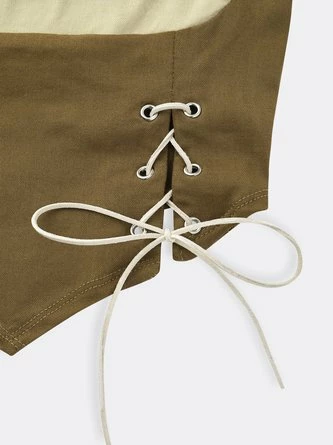 Kollyy Khaki Top Tank Top & Cami 5 Kollyy Khaki Top Tank Top & Cami - Image 5