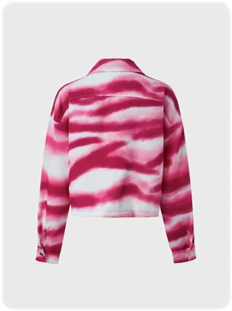 Kollyy Casual Deep Red Top Outwear 4 Kollyy Casual Deep Red Top Outwear - Image 4