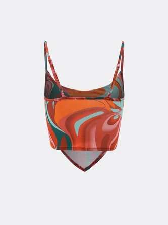 Kollyy Multicolor Marbling Spaghetti Strap Top Tank Top & Cami 7 Kollyy Multicolor Marbling Spaghetti Strap Top Tank Top & Cami - Image 7