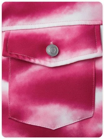 Kollyy Casual Deep Red Top Outwear 2 Kollyy Casual Deep Red Top Outwear - Image 2