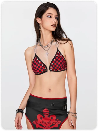 Kollyy Black Red Top Tank Top & Cami 3 Kollyy Black Red Top Tank Top & Cami - Image 3