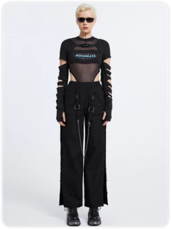 Kollyy Street Black Graphic Patchwork Cut Out Top Bodysuit -Tops Sales e6a2e53787b81be5882c2166f6a82d1f