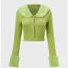 Kollyy Sweet Green Top Sweater