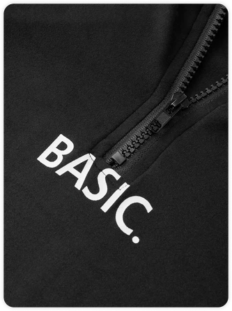 Kollyy Street Black Basic Zip Cyberpunk Top T-Shirt 2 Kollyy Street Black Basic Zip Cyberpunk Top T-Shirt - Image 2