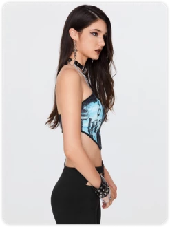 Kollyy Blue Skull Geometric Design Halloween Top Tank Top & Cami 12 Kollyy Blue Skull Geometric Design Halloween Top Tank Top & Cami -Tops Sales e9aef237e57f54c5aea19a3eca6c2ee2