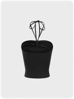 Kollyy Y2K Black Tiered Design Tie Up Back To School Top Tank Top & Cami -Tops Sales ea4f4290aa6f497fb6bfeaad93859d74