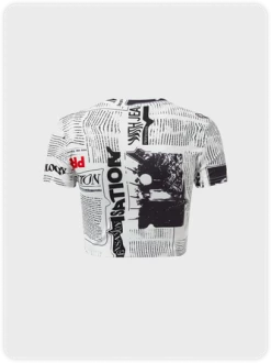 Kollyy White Top T-Shirt -Tops Sales eb3946ce980b14330a32858e1ef9bea0