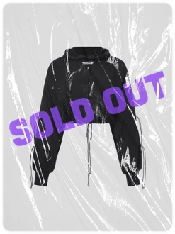 Kollyy Casual Black Top Hoodie & Sweatshirt