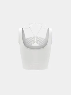 Kollyy Street White Cut Out Lace Up Top Tank Top & Cami -Tops Sales ec011b71802c494e5f22a5132b64225e