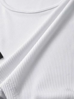 Kollyy White Cross Pattern Lace Up Top Tank Top & Cami -Tops Sales ece2e1ebe8851a08df5d366c5184cde8