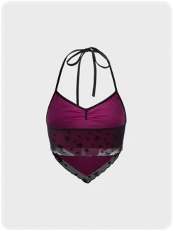 Kollyy Y2K Black Star Backless Top Tank Top & Cami -Tops Sales eda183408172c3ba0ee97d0609355c23