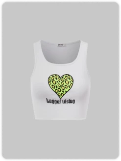 Kollyy Casual White Top Tank Top & Cami