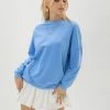 Kollyy Casual Blue Top Outwear