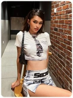 Kollyy Street White Top T-Shirt -Tops Sales f11c4ade0c00e7009fc12f55bec24028