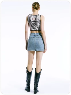 Kollyy Vintage Gray Top Tank Top & Cami -Tops Sales f18f24bd271abcd05a8127a8401e6958