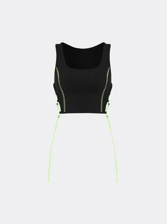 Kollyy Black Top Tank Top & Cami 2 Kollyy Black Top Tank Top & Cami - Image 2