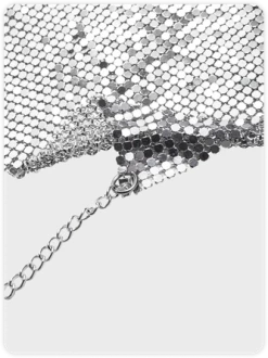 Kollyy Y2K Silver Lace Up Metal Top Tank Top & Cami -Tops Sales f223d9cc53ceaa83154560d1d6883c3c