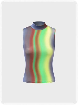 Kollyy Casual Blue Purple Top Tank Top & Cami 1 Kollyy Casual Blue Purple Top Tank Top & Cami