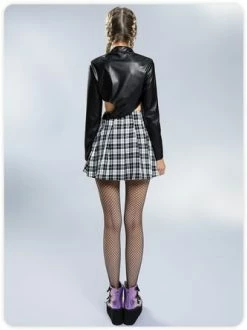 Kollyy Punk Black Top Outwear 7 Kollyy Punk Black Top Outwear -Tops Sales f384e33ce2a3db81de5eed88eab73350