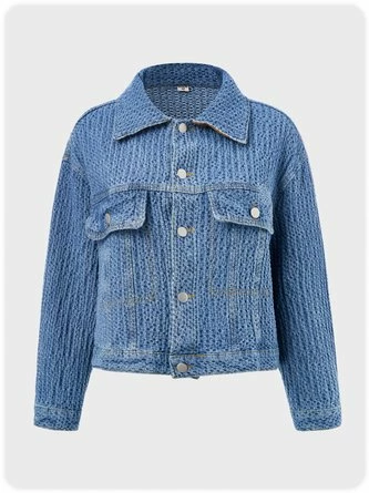 Kollyy Casual Blue Top Outwear 1 Kollyy Casual Blue Top Outwear