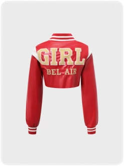 Kollyy Street Red Top Outwear -Tops Sales f4a8f7e6ec011a67dbc84121ba0729e7