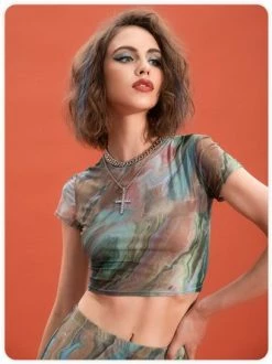 Kollyy Casual Green Top T-Shirt -Tops Sales f4b874b890a3754c8b24a287d6de4dae