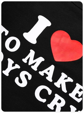 Kollyy Street White Letter Top T-Shirt 15 Kollyy Street White Letter Top T-Shirt - Image 15