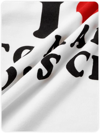 Kollyy Street White Letter Top T-Shirt 9 Kollyy Street White Letter Top T-Shirt - Image 9