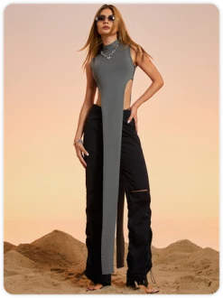 Kollyy Gray Top Tank Top & Cami 11 Kollyy Gray Top Tank Top & Cami -Tops Sales f54ede33afe9172004df765419218f3e