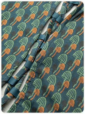 Kollyy Vintage Navy Green Top Tank Top & Cami 2 Kollyy Vintage Navy Green Top Tank Top & Cami - Image 2