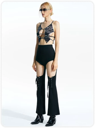 Kollyy Casual Black Top Tank Top & Cami 4 Kollyy Casual Black Top Tank Top & Cami - Image 4