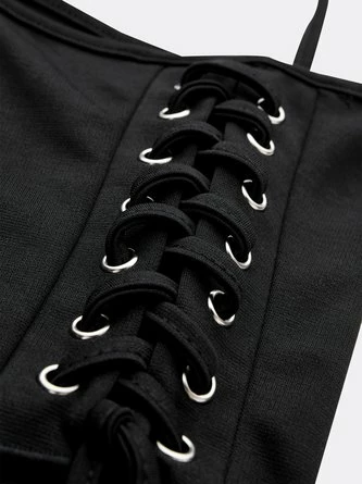 Kollyy Black Top Tank Top & Cami 2 Kollyy Black Top Tank Top & Cami - Image 2