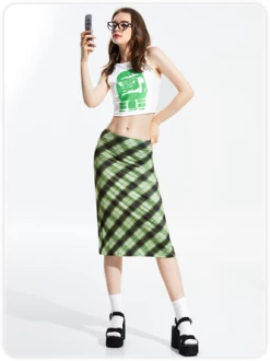 Kollyy Street Green Phone Print Single Color Print Top Tank Top & Cami -Tops Sales f8d7c1a43cd5a72d454eb58dbbdac6c1
