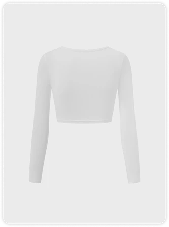 Kollyy Y2k White Cross Top T-Shirt 7 Kollyy Y2k White Cross Top T-Shirt - Image 7