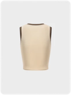 Kollyy Casual Khaki Top Tank Top & Cami -Tops Sales fa05899950a1e14176894ec1ac5d24c7