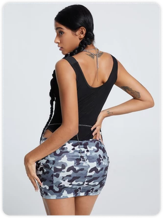 Kollyy Y2K Black Mesh Double Layer Top Bodysuit 7 Kollyy Y2K Black Mesh Double Layer Top Bodysuit - Image 7