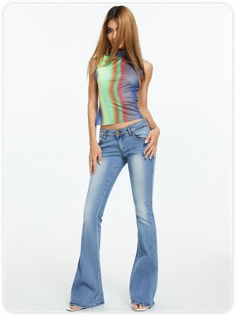 Kollyy Casual Blue Purple Top Tank Top & Cami 7 Kollyy Casual Blue Purple Top Tank Top & Cami - Image 7