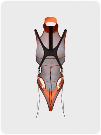 Kollyy Edgy Gray Letter Lace Up Zip Cyberpunk Top Bodysuit 12 Kollyy Edgy Gray Letter Lace Up Zip Cyberpunk Top Bodysuit - Image 12